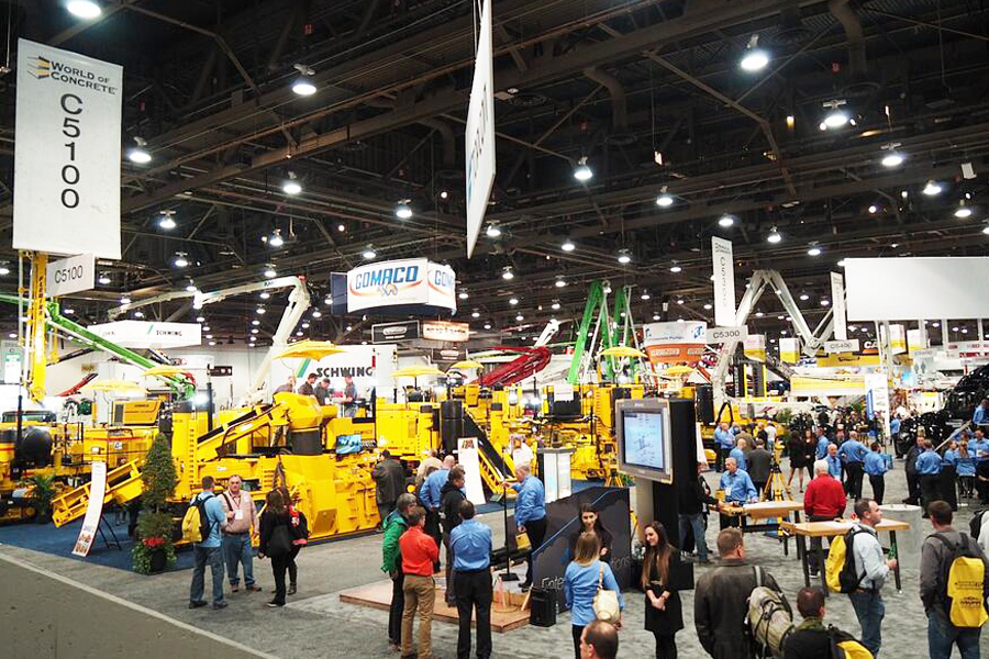 Kumpulan QGM dan ZENITH Dipamerkan di World of Concrete 2017