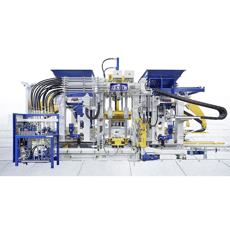 Mesin pembuatan blok konkrit automatik